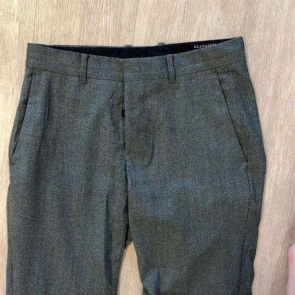All Saints Grey Pants - Picture 2 of 4